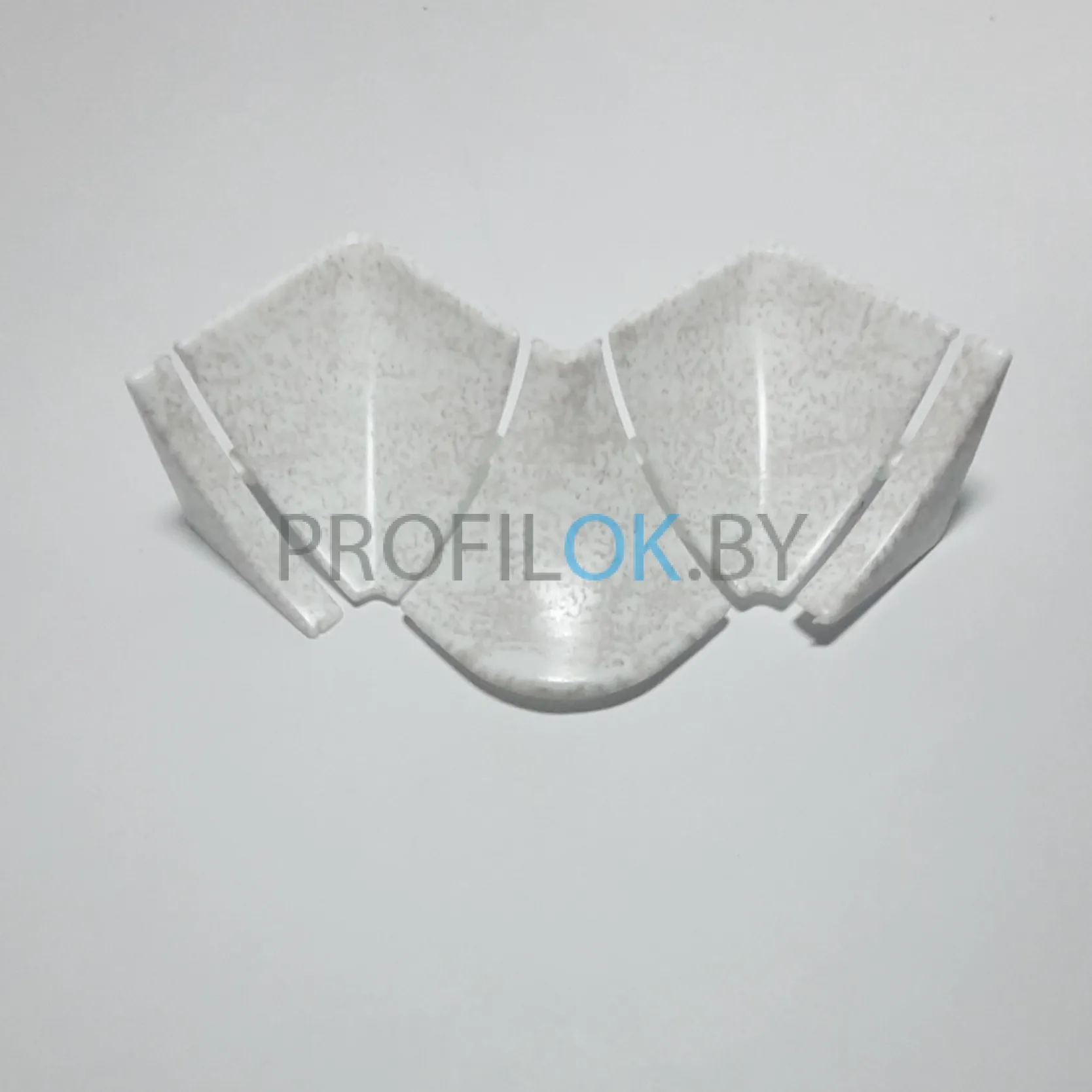 Плинтус для столешницы Мрамор светло-серый 3м