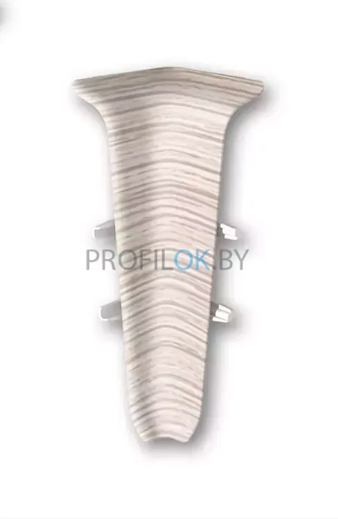 Напольный пластиковый плинтус ПВХ Деконика Сосна северная ideal Deconika