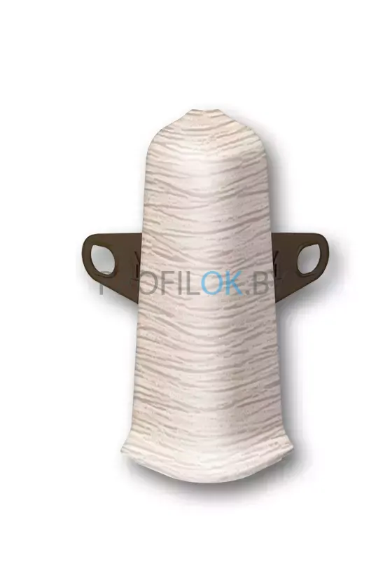 Напольный пластиковый плинтус ПВХ Деконика Сосна северная ideal Deconika