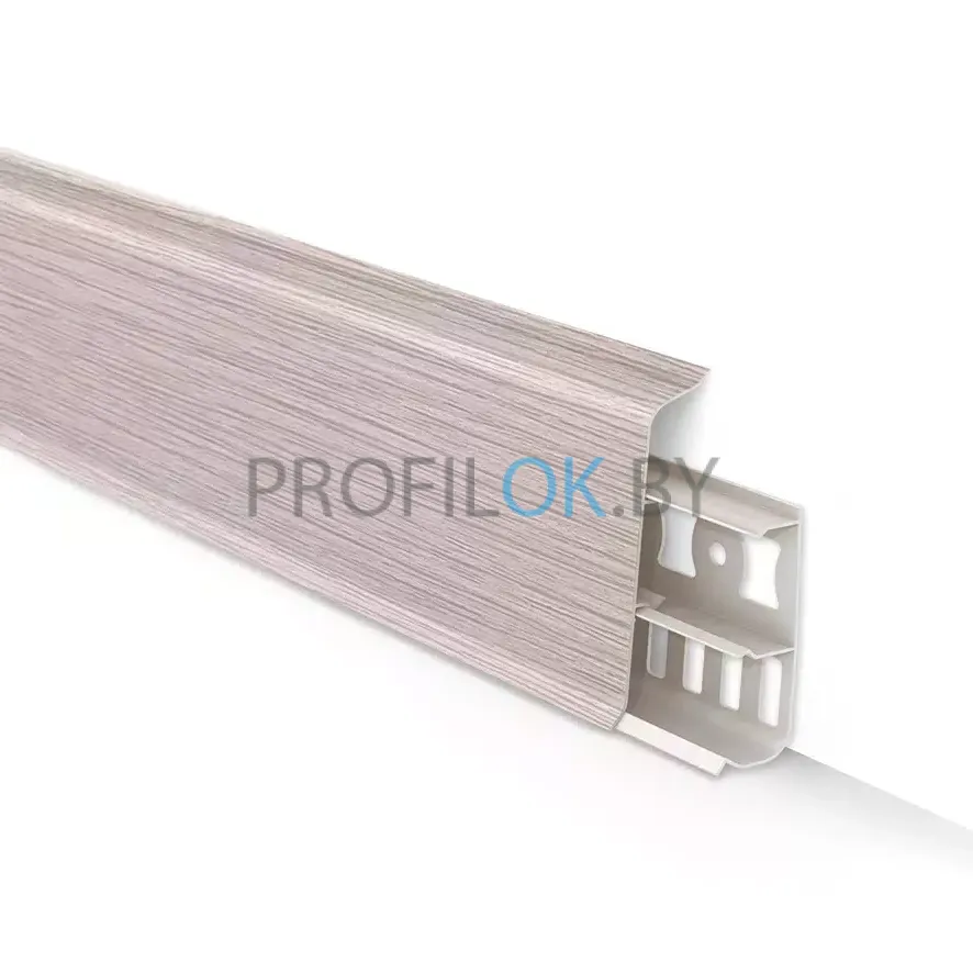 Напольный пластиковый плинтус ПВХ Деконика Сосна северная ideal Deconika