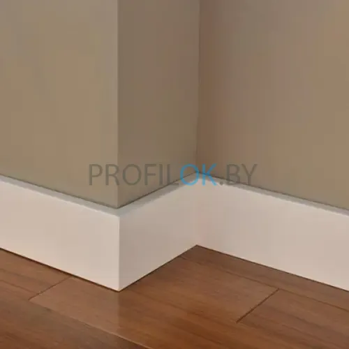 Плинтус напольный Zeta JX482-L7: напольный, дюрополимер, 2000×70×13